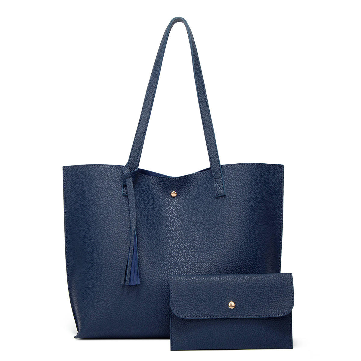 Sac Fourre-Tout Femme en Cuir Végétalien – Pochette Offerte
