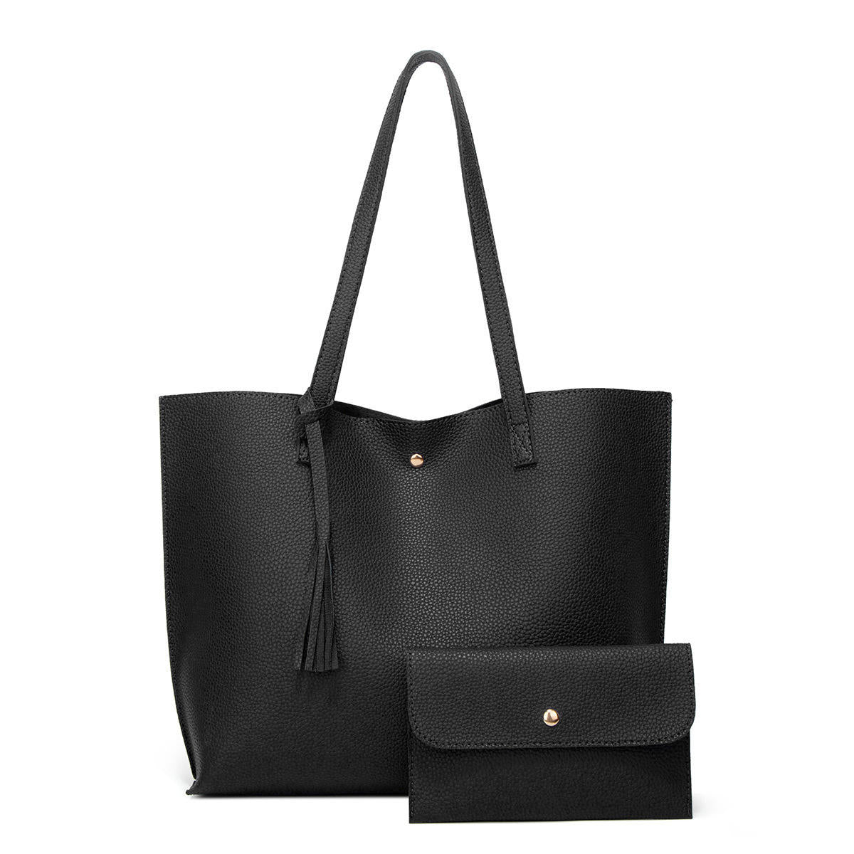 Sac Fourre-Tout Femme en Cuir Végétalien – Pochette Offerte